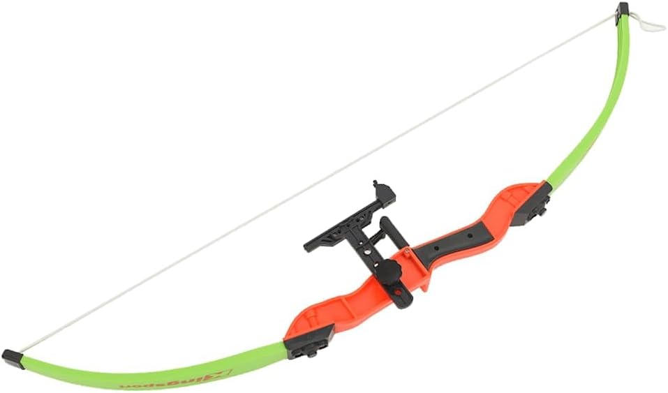 Kinderbogen-Set mit Zielscheibe für draussen, inklusive 3 Saugnapfpfeile, stabiler Ständer, geeignet