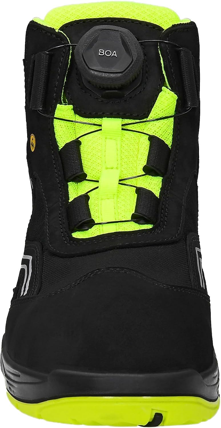 Elten Sicherheitsschnürstiefel "Ambition Boa Mid" ESD S2, Grösse 42, 76752-42 42 EU, 42 EU