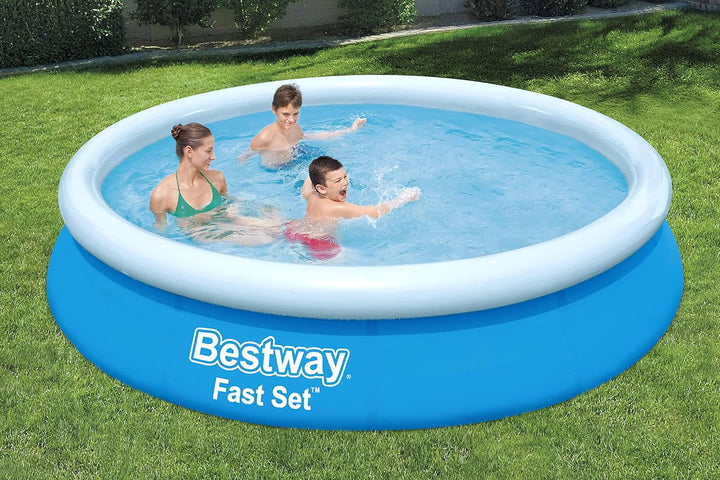 Bestway Fast Set Inflatable Pool Set Round 3.66 m x 76 cm
