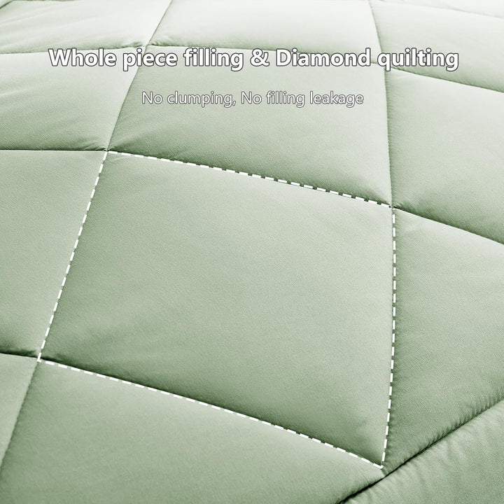 WAVVE Bettdecke 155x220 cm Ganzjahresdecke 4 Jahreszeiten, Steppdecke 300gsm Mikrofaser 155x220cm, S