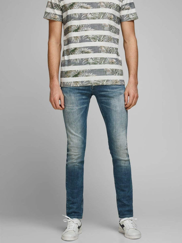JACK &amp; JONES - Glenn Original - JJ887 - Slim Fit - Herren Jeans Hose 30W / 32L Blau (Blue Denim), 30