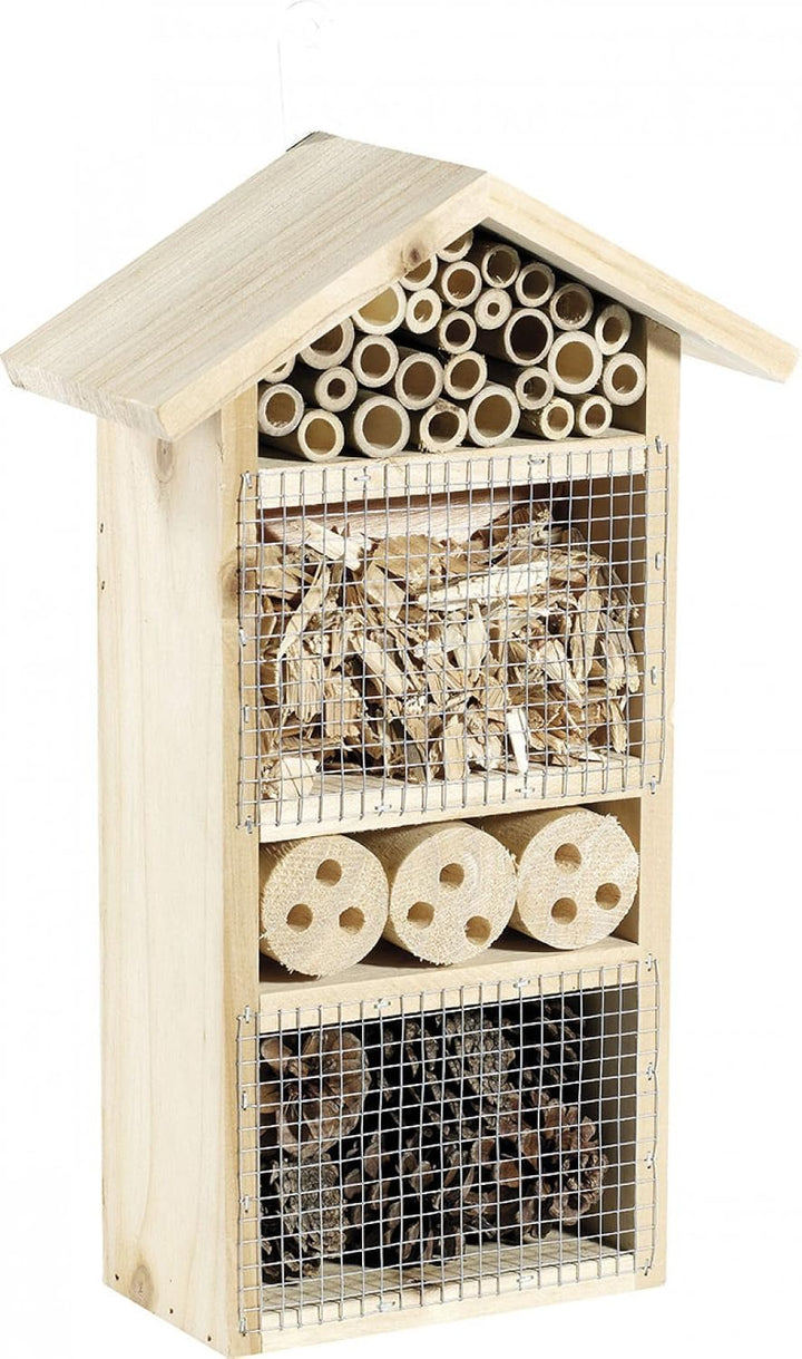 Royal Gardineer Wildbienenhotel: Insektenhotel Flora - Nisthilfe für Nützlinge (Insektenhotels Insek
