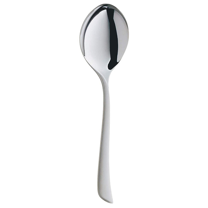 WMF Virginia Servierlöffel 23,8 cm, Vorlegebesteck, Cromargan protect Edelstahl teilmattiert, kratzb