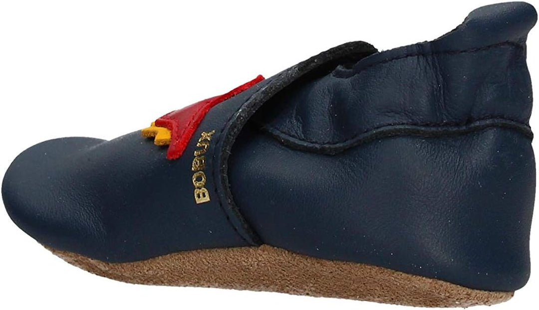 Bobux Soft Sole Dinosaur Blau (Navy) Leder 15-21 Monate