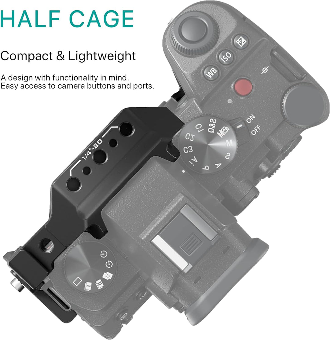 Tilta Half Camera Cage Kompatibel mit Lumix S5 II/S5 IIX/G9 II Filmmaking Kit mit HDMI USB-C Kabelkl