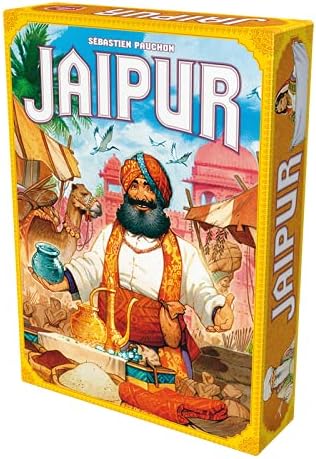 Asmodee, Jaipur, Familienspiel, Kartenspiel, 2 Spieler, Ab 10+ Jahren, 30 Minuten, Deutsch