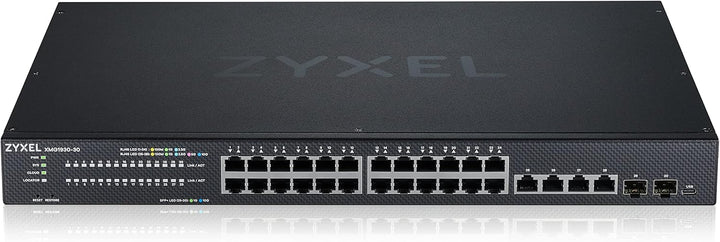Zyxel 2,5G Multi-Gig Lite-L3 Smart-Managed Switch mit 24 Ports und 6-Port 10G Uplink (4 Kupfer/2 SFP
