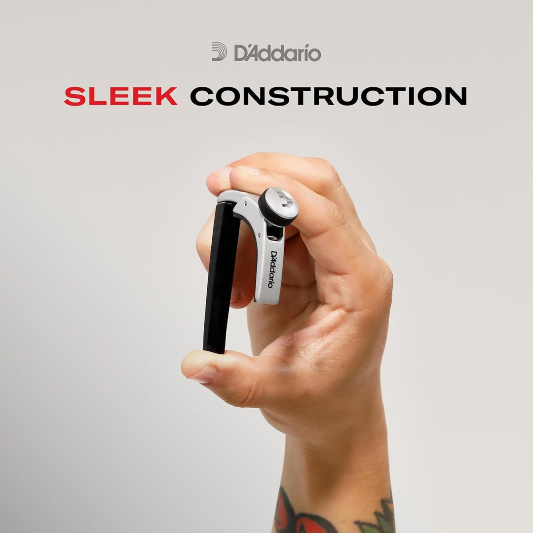 D'Addario Planet Waves D'Addario Pro Plus Capo, Schwarz, PW-CP-19, Schwarz