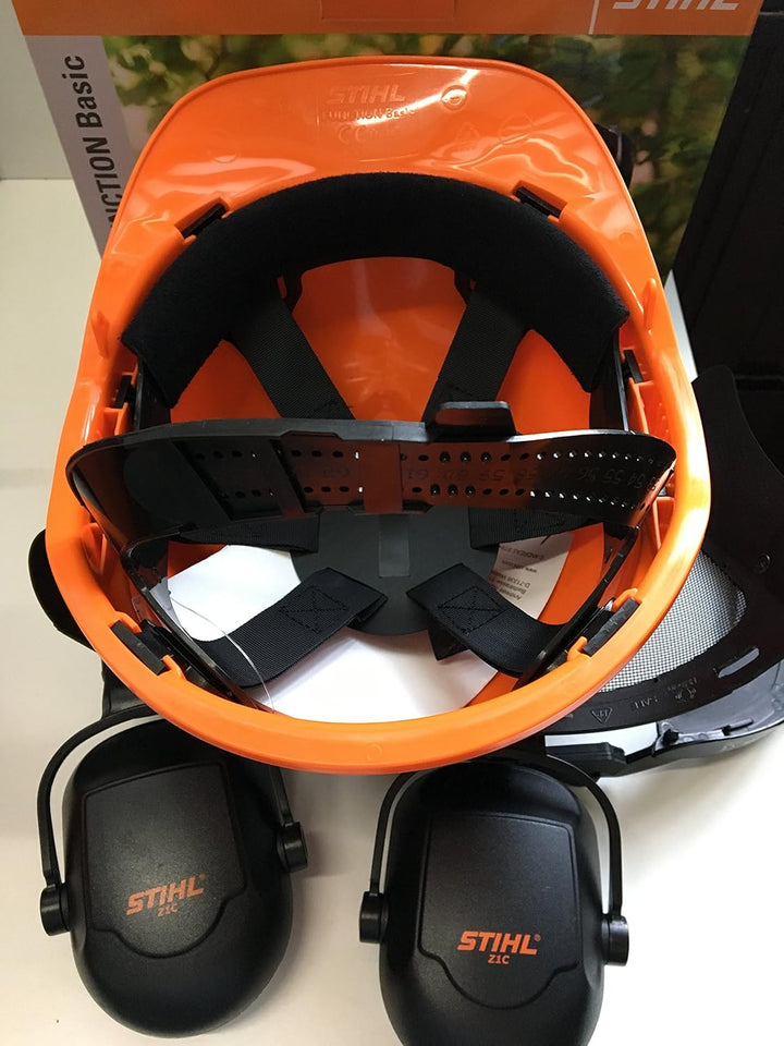 Stihl Function Basic Helmset mit Forsthelm, Gesichtsschutz und Gehörschutz