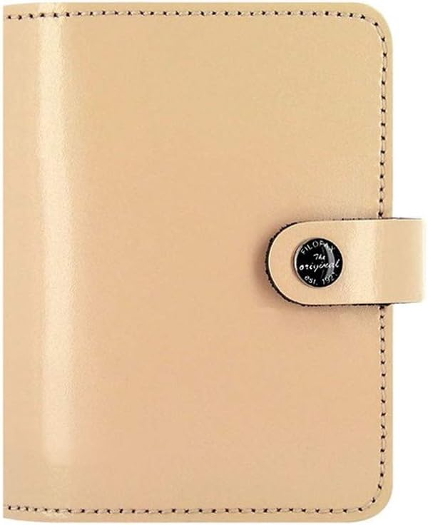 Filofax The Original Pocket Nude Hautfarbe Organizer Leder A7 Terminplaner 026085, nude