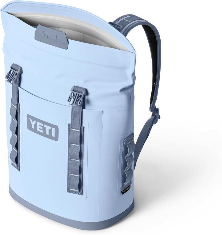 YETI Hopper Soft Backpack Cooler, M12 Big Sky Blue, Big Sky Blue