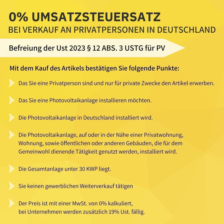 Avoltik Balkonkraftwerk Halterung 2er Set [0% MwSt.] - Solarpanel Halterung Flachdach [0-90° verstel