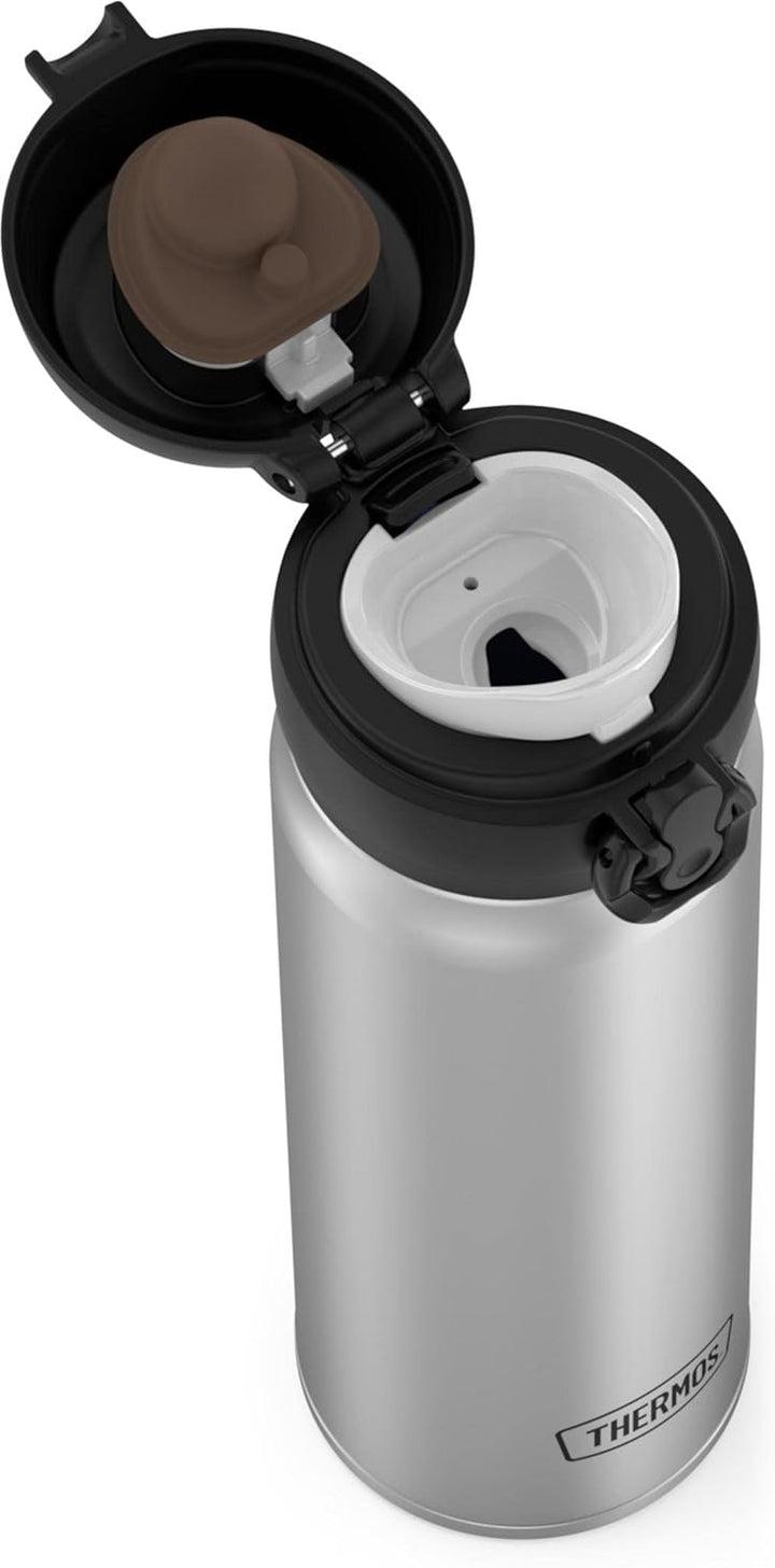THERMOS 16 Ounce Stainless Steel Direct Drink Bottle, Stainless Steel
