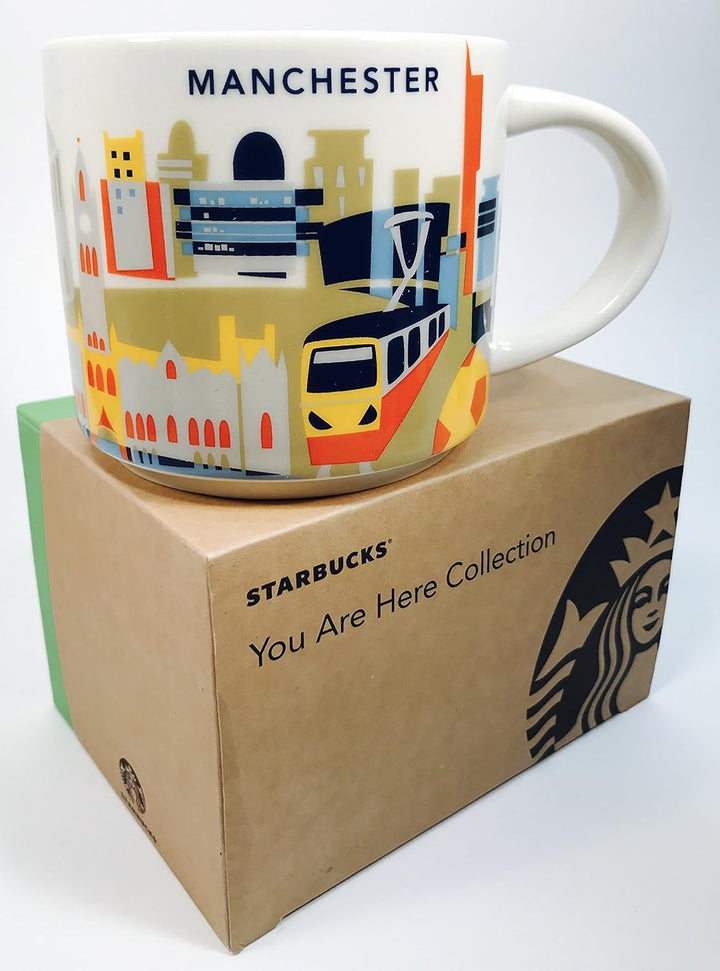 Sie sind hier Starbucks City Becher Kollektion Manchester England Kaffee Tasse