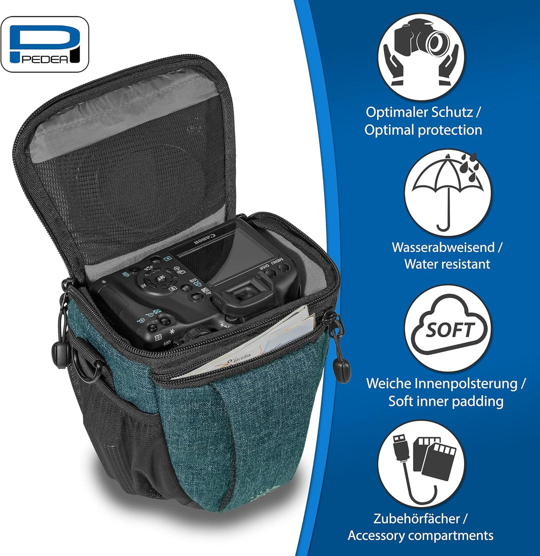 Pedea Kameratasche Fashion für Spiegelreflex DSLR SLR Spiegelreflexkamera Fototasche für DLSM System