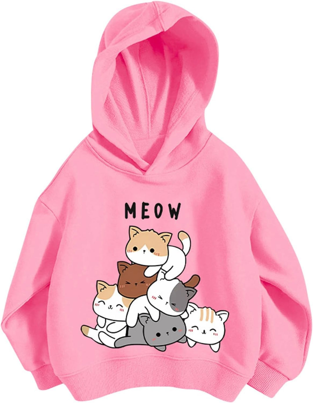 Kleid Pulli Damen Shirt Junge Mädchen Casual Print Persönlichkeit Hoodie Pullover Mit Sweatshirt Ohn