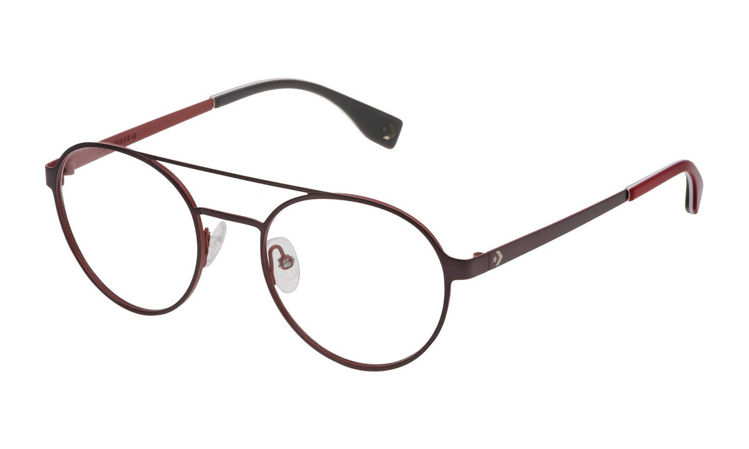 Converse Herren VCO068Q500597 Sonnenbrille, Gun W/Red Part, 50/20/145