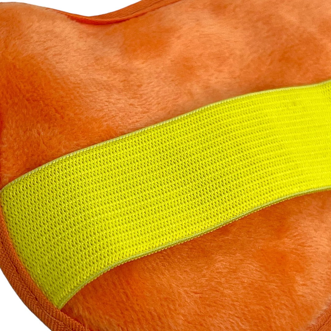 Kühlende Gel-Augenmaske mit Plüsch gefütterter Rückseite - heiss und kalt zu verwenden - Kühlbrille