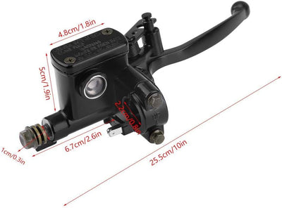 KIMISS 7/8 "Vorne Rechts Bremse Kupplung Hauptbremszylinder Hebelpumpe für 50cc 110cc 150cc Quad Bik