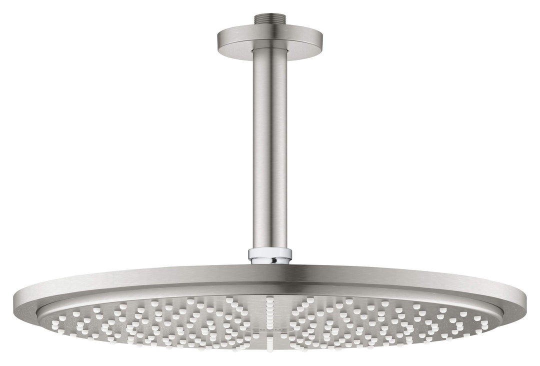 Grohe Rainshower Cosmopolitan 310 Kopfbrauseset Deckenauslass 142 mm, 26067DC0 Supersteel Deckenausl