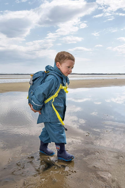 LÄSSIG Kinder Wanderrucksack Kinderrucksack mit Brustgurt gepolsterte Schultergurte wasserabweisend,