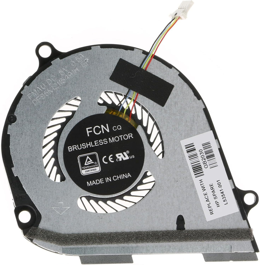 CPU- und GPU-Lüfter für HP Envy X360 15-DS 15-DR 15M-DS 15M-DS0011DX L53542-001 L53541-001 L53867-00