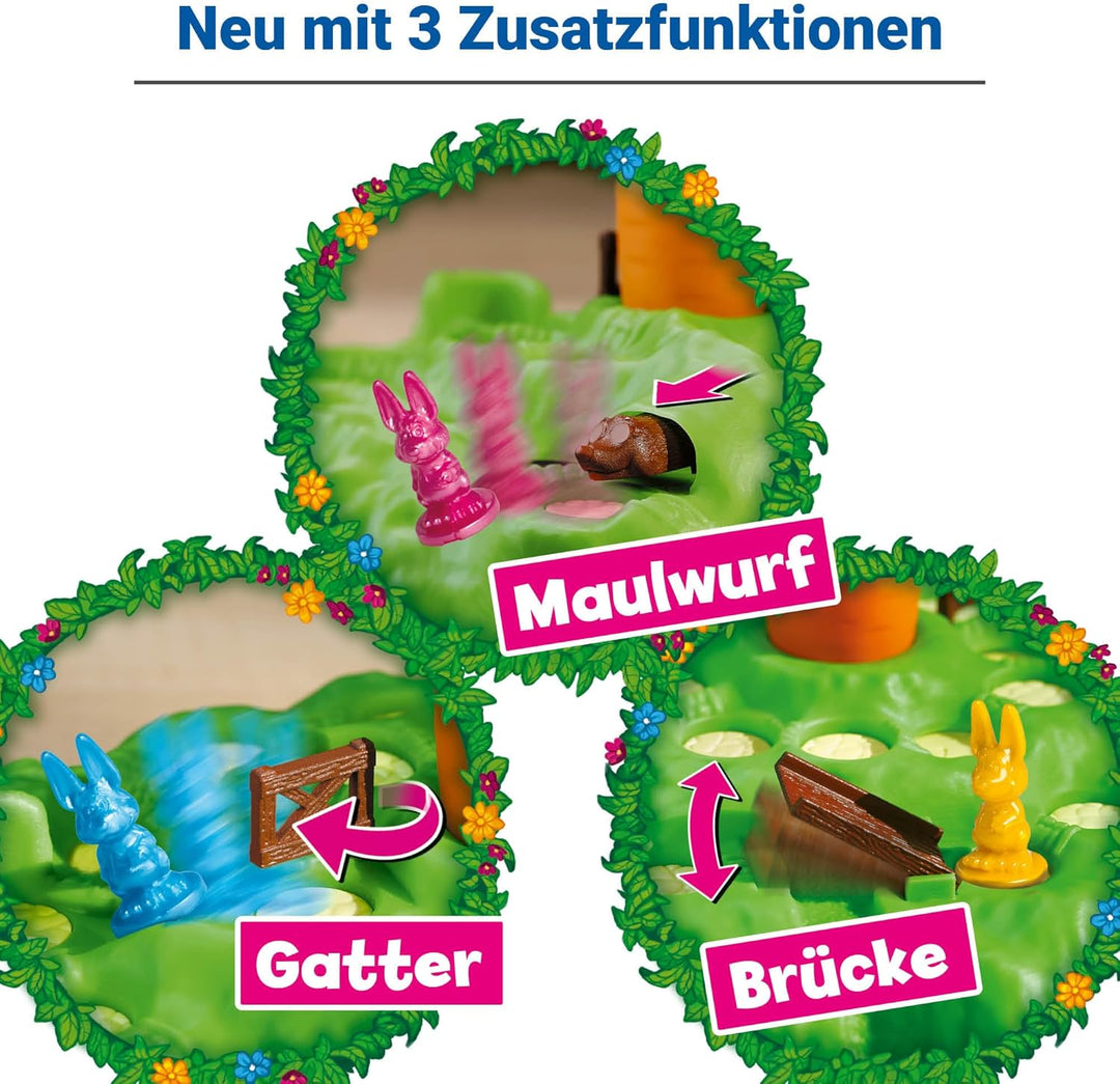 Ravensburger Kinderspiele 22343 - Lotti Karotti - Wettlaufspiel für 2 bis 4 Spieler, Kinderspiel ab