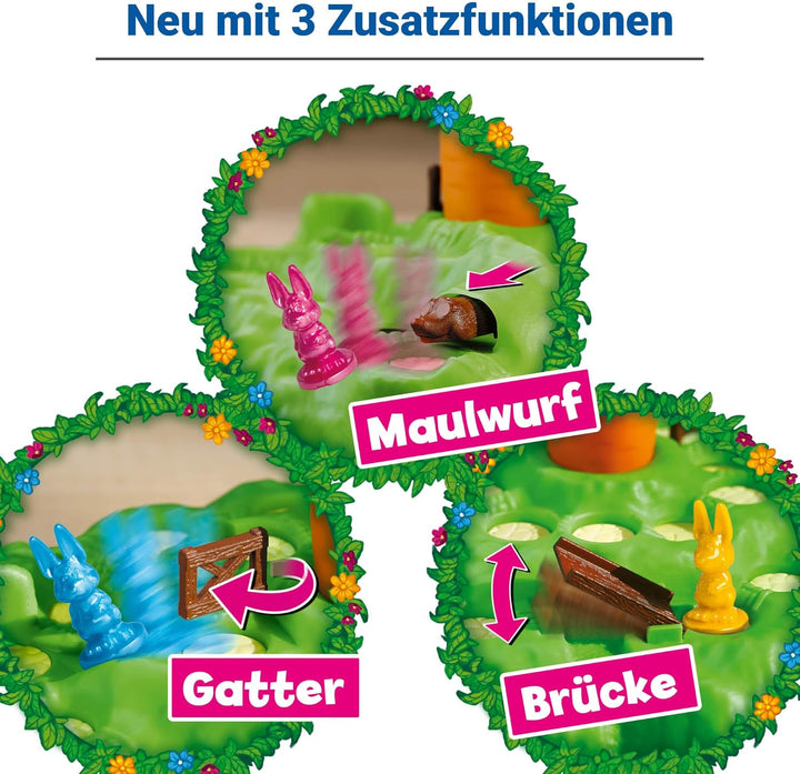 Ravensburger Kinderspiele 22343 - Lotti Karotti - Wettlaufspiel für 2 bis 4 Spieler, Kinderspiel ab