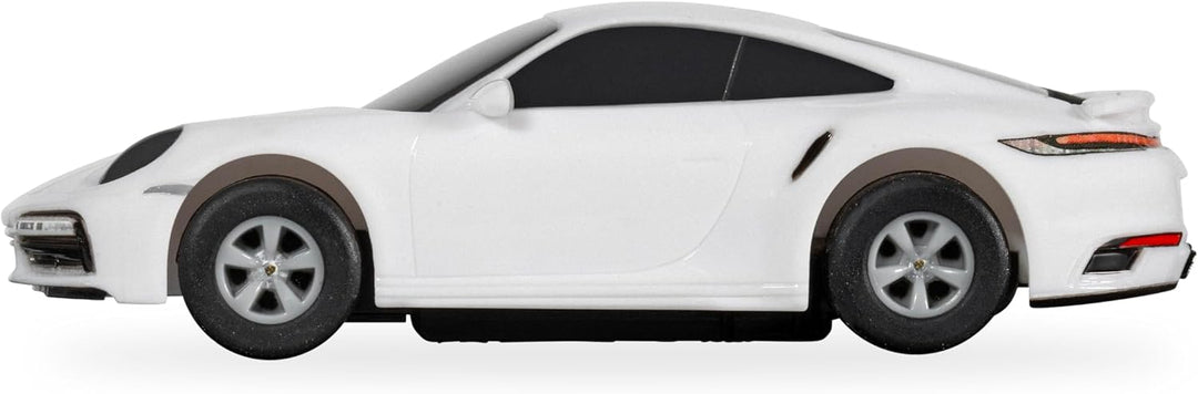 Porsche 911 Turbo Slotcar, weiss