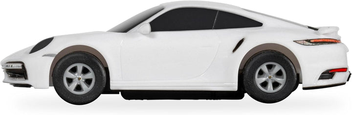 Porsche 911 Turbo Slotcar, weiss
