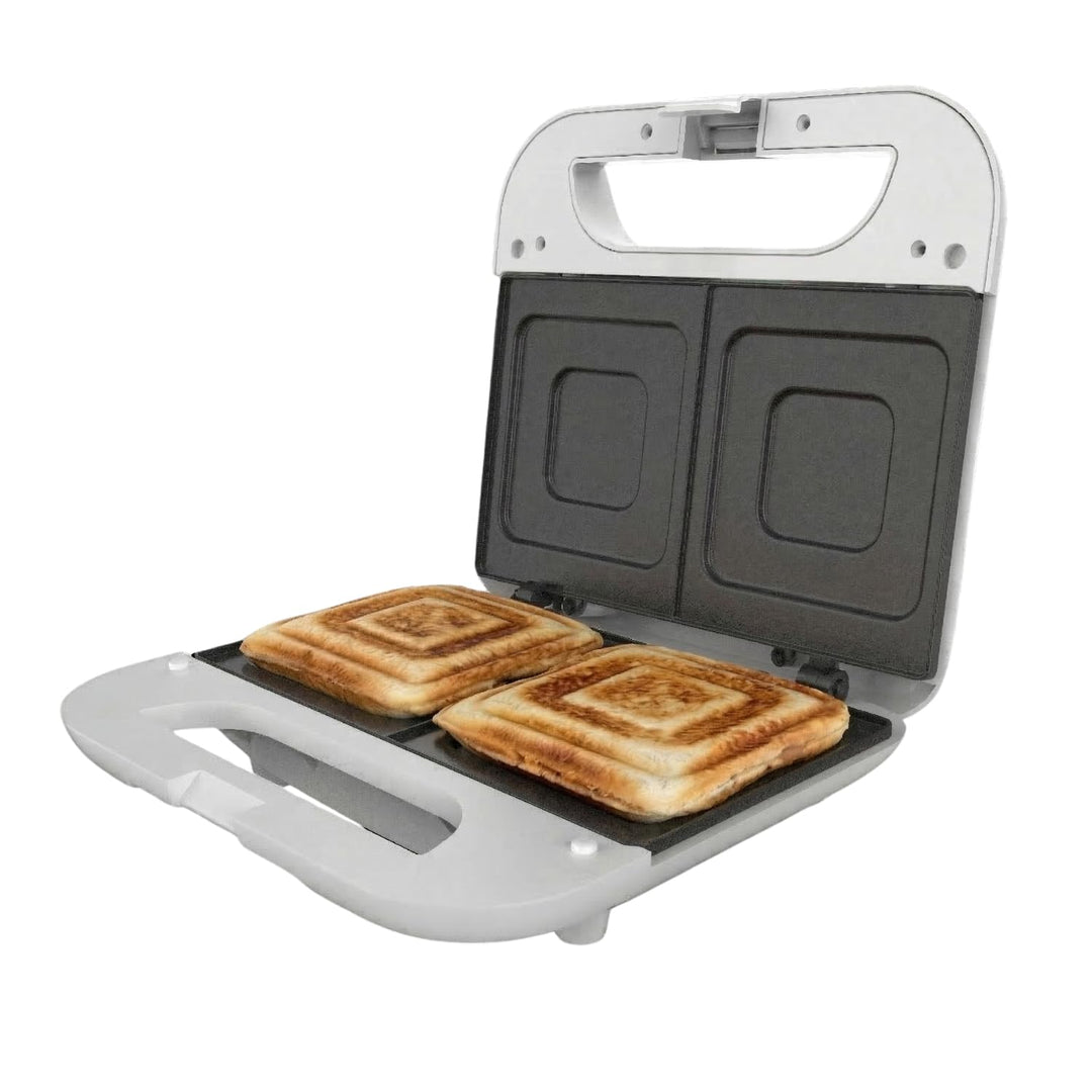 Solac - Sandwichmaker Buon Sandwich II | 2 Sandwiches | 750W | Platten mit Antihaftbeschichtung | Ei