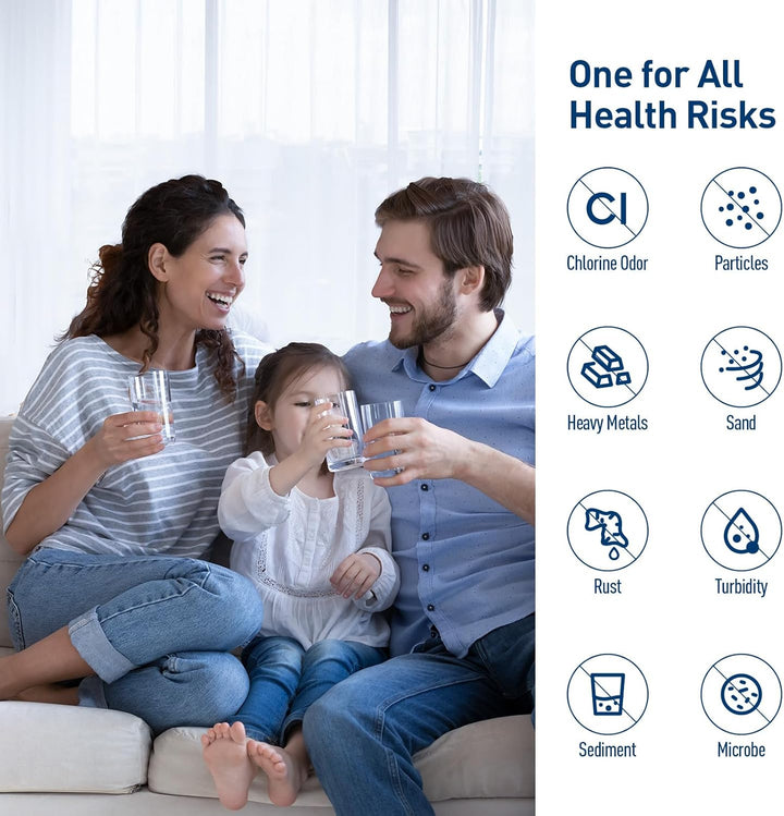 HX2019F-A/HX2019FR-A Filterersatz, kompatibel mit Hisense® HRM260N6TSE, HRFD560SW, HRCD585BW, HRFD63