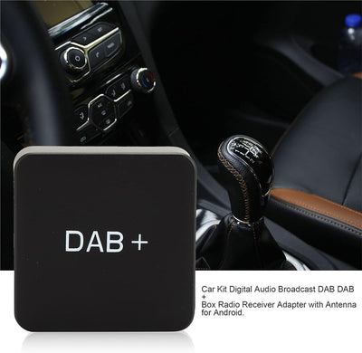 143 DAB Adapter für Autoradio DAB+ Antenne Auto Digitaler Audioempfänger Modul, Car Kit Digital Audi