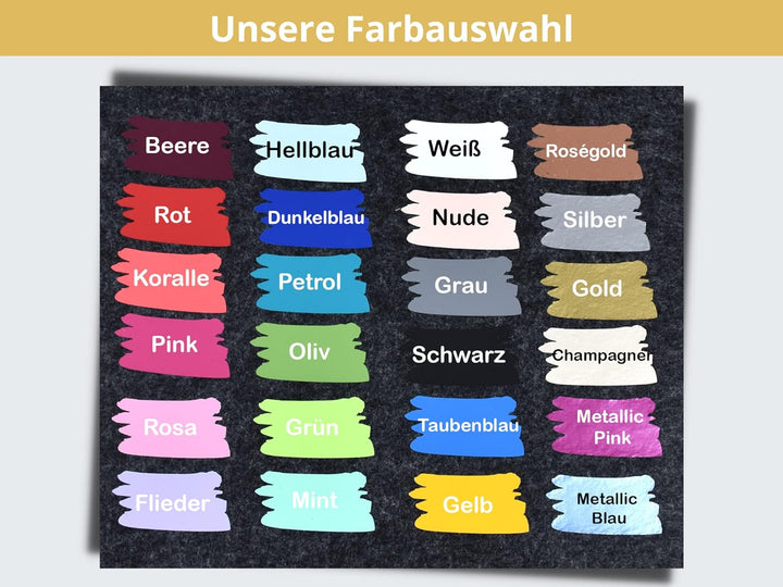 personalisierter Strickkorb aus Filz | Aufbewahrung für Wolle und Garn | Utensilo zum Stricken oder