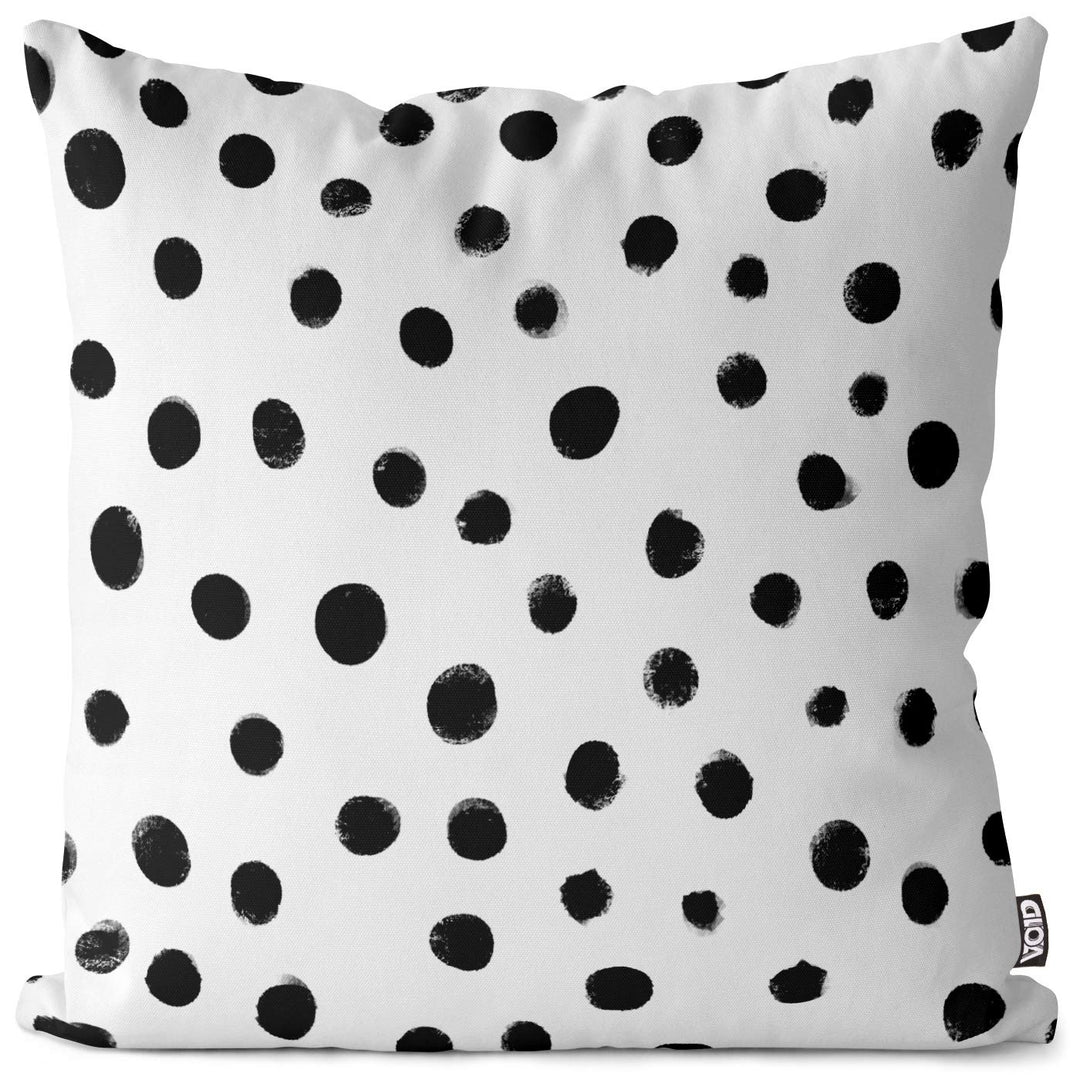 VOID Black Dots Kissenbezug Kissenhülle Sofakissen Kissen Deko Outdoor-Kissen Dekokissen, Kissen Grö