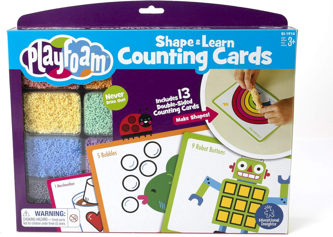 Learning Resources Playfoam Shape & Learn Zahlen, Aktivität zur Vorbereitung auf die Vorschule, ab 3