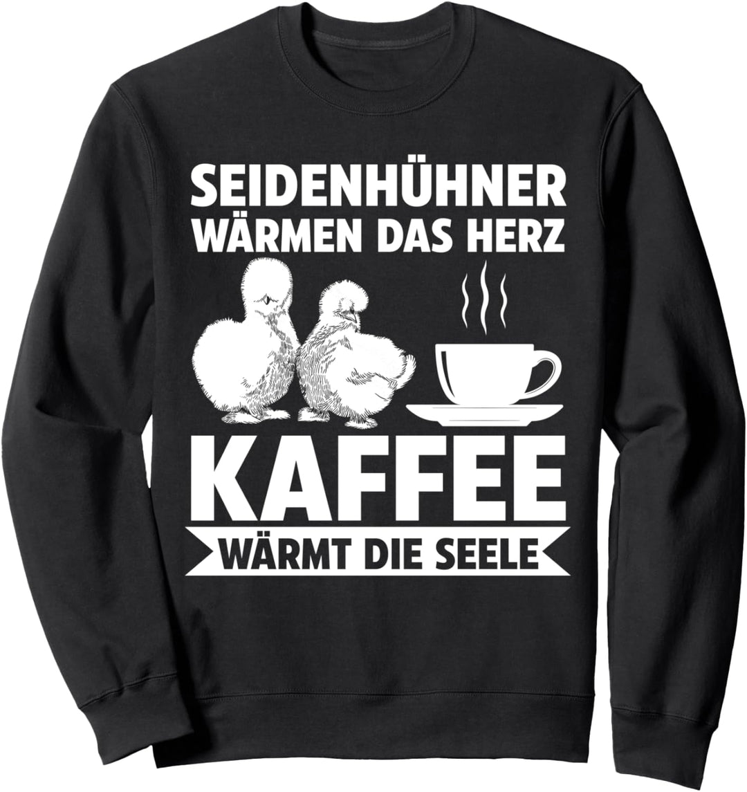 Ich hasse Menschen Seidenhühner Huhn Seidenhuhn Sweatshirt