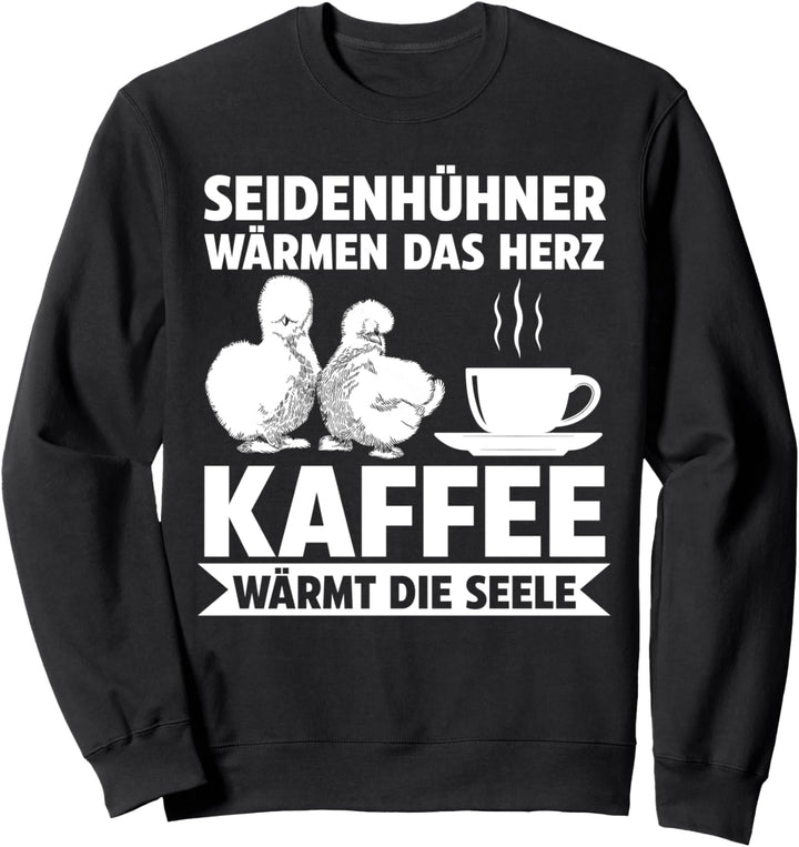 Ich hasse Menschen Seidenhühner Huhn Seidenhuhn Sweatshirt