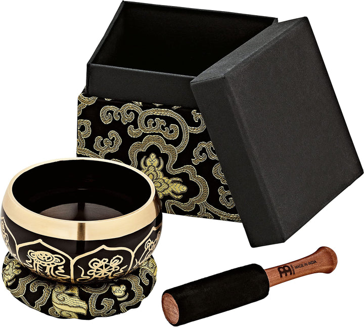 Sonic Energy Ornamental Singing Bowl – Geschenke Set, 400g Klangschale – Meditation, Deko, Yoga – in