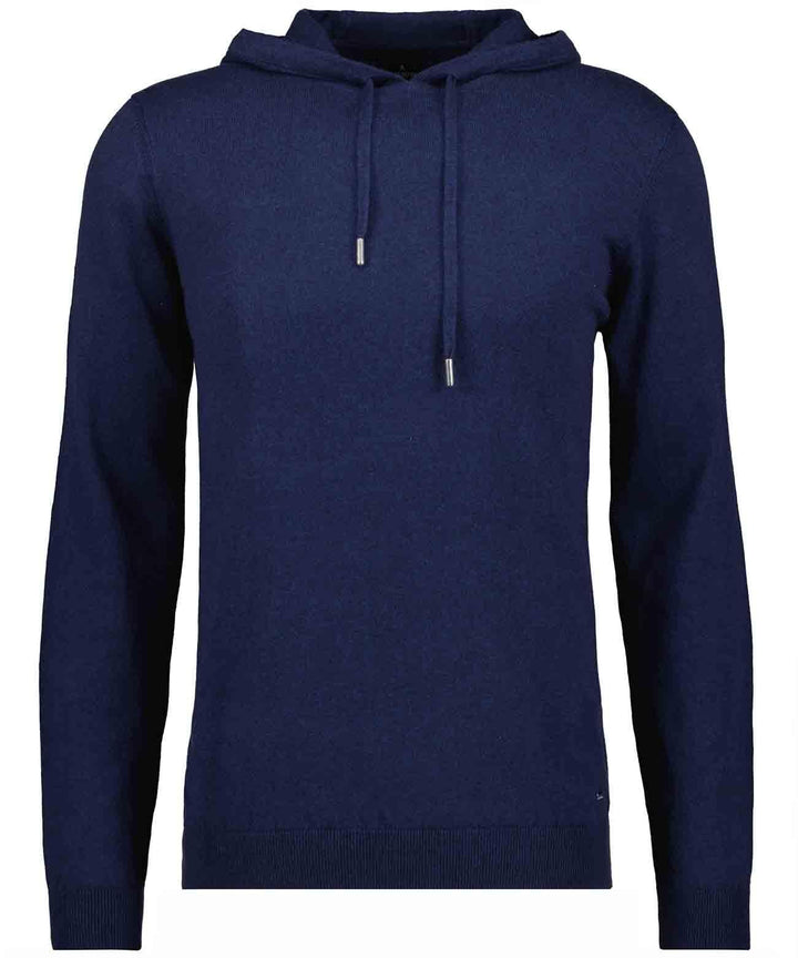 RAGMAN Herren Srickpullover mit Kapuze L Marine-070, L Marine-070