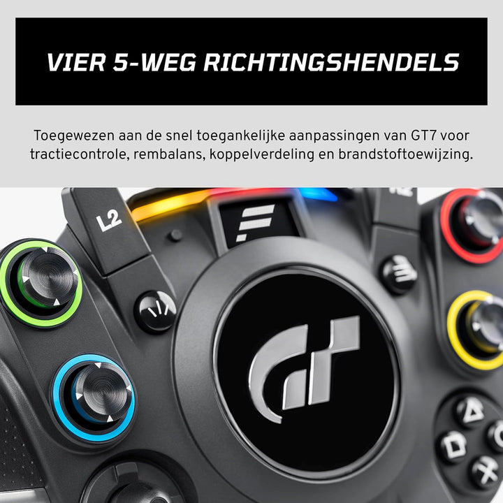 FANATEC Offiziell Lizenziertes Gran Turismo DD Pro PlayStation Sim Racing Lenkrad, Basis und Pedale