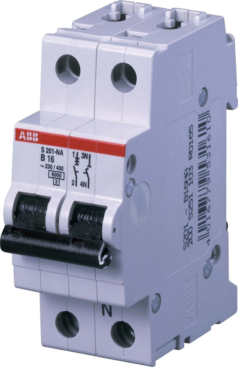 ABB 2 cds251103r0064 – int. aut. s201-c6na 1P + N 6 A C 10 KA