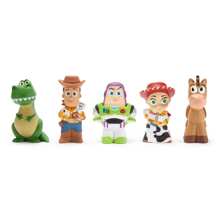 Disney Store Official - Toy Story - Badespielzeugset - 5 Teile - Mit Buzz Lightyear, Woody, Jessie,