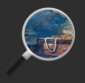 islandburner Bild Bilder auf Leinwand Schatztruhe Tauchen Unterwasser im Meer Panorama XXL Poster Le