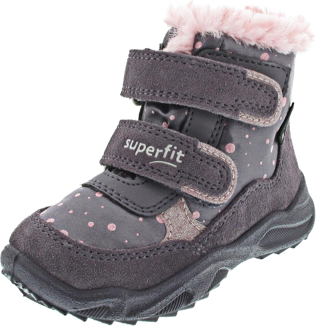 Superfit Mädchen GlacierSchneestiefel 22 EU Weit Lila Rosa 8510, 22 EU Weit Lila Rosa 8510