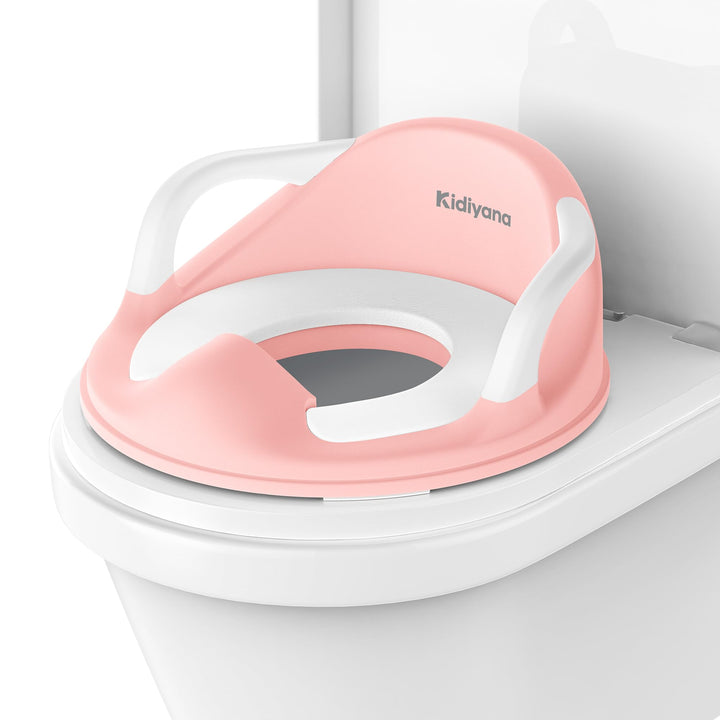 Toilettenaufsatz für Kinder, Kinder Toilettensitz mit weichem, abnehmbarem Sitzpolster, rutschfester