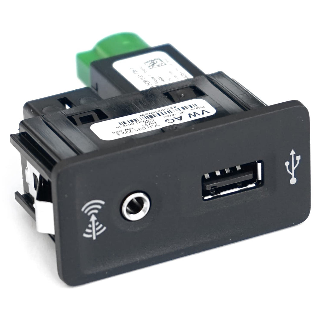 Volkswagen 5G0035222E Anschluss USB AUX-IN Adapter Schnittstelle