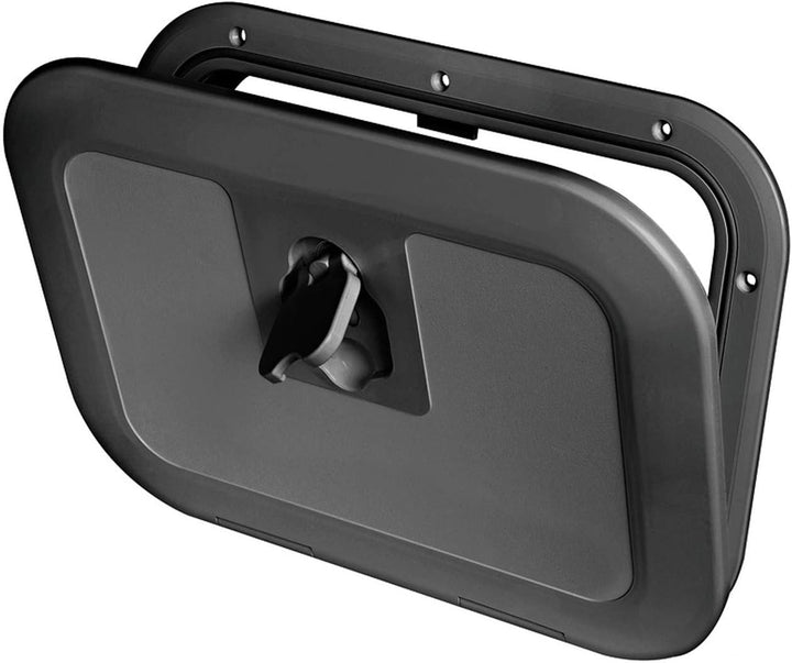 Osculati Kunststoff Inspektionsluke - 380mmx280mm - erhältlich in den Farben Creme, schwarz oder gra