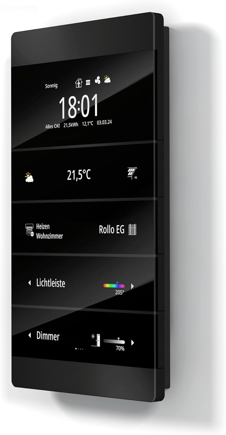 MeTa² Premium Raumkontroller (Schwarz), Schwarz