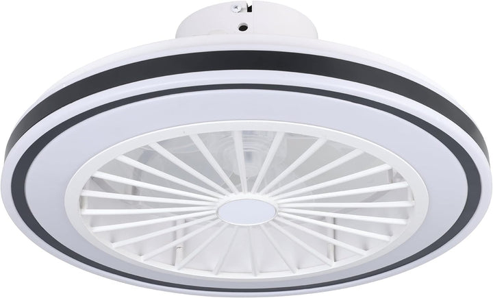 EGLO Deckenventilator mit LED Beleuchtung Almeria, Ventilator Decke dimmbar mit Fernbedienung, Timer